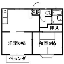 ルシェール三田３番館B棟の物件間取画像